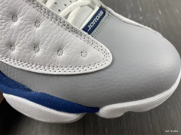 1st Kicks Shoes French 414571-164 Jordan 13 Blue Air 0614